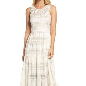 Eliza J Lace Maxi Dress